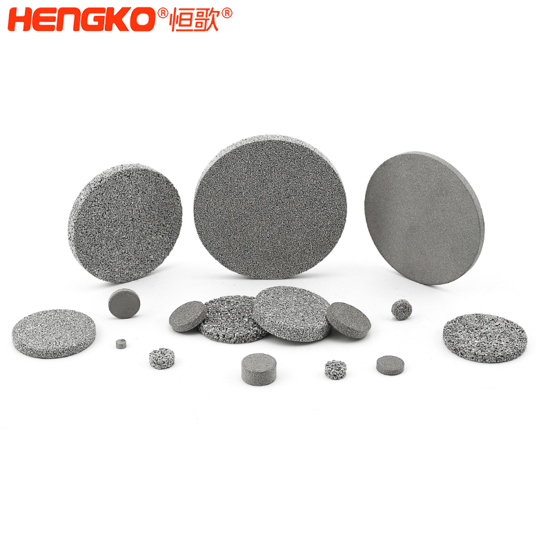 气体过滤用金属粉末烧结钛滤片的应用